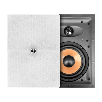 Par de Bocinas para Plafón Steelpro WS650K2 6.5” 90W RMS con Tweeter de Titanio