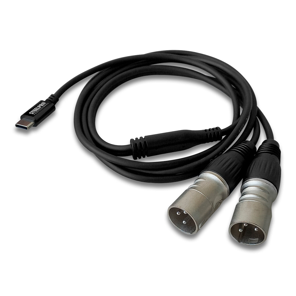 Cable Xlr-usb Tipo C 1.5m Oxigen Free By Steelpro
