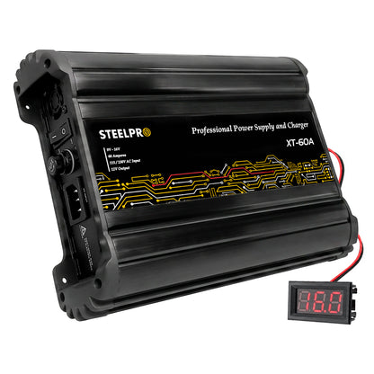 XT-60A Fuente Poder Switching Profesional 60a 9-16v Regulable Steelpro