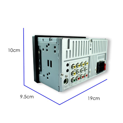 XZR-328-SUB Autoestéreo Pantalla Táctil 2 Din Mirror Link Bluetooth USB FM Steelpro