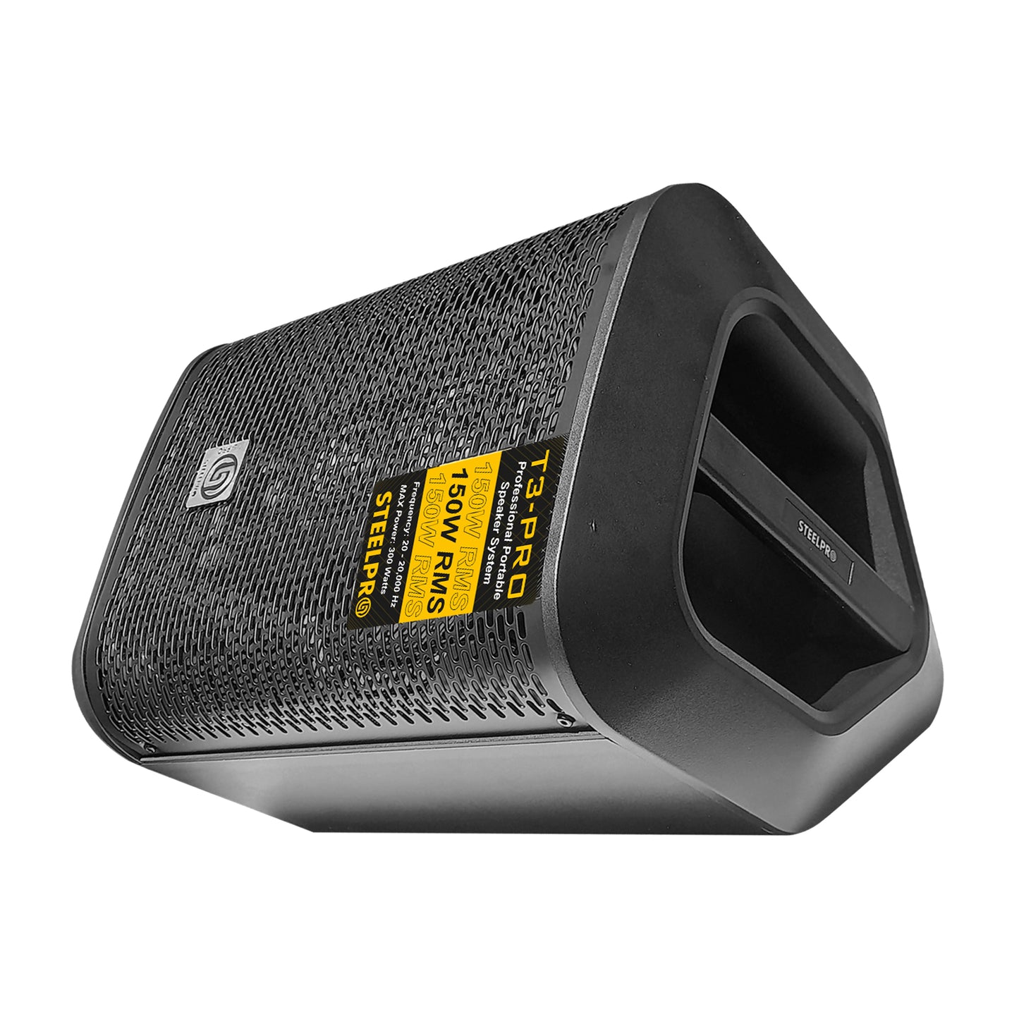 Bafle Amplificado Bluetooth Recargable 8puLG Steelpro T3-PRO