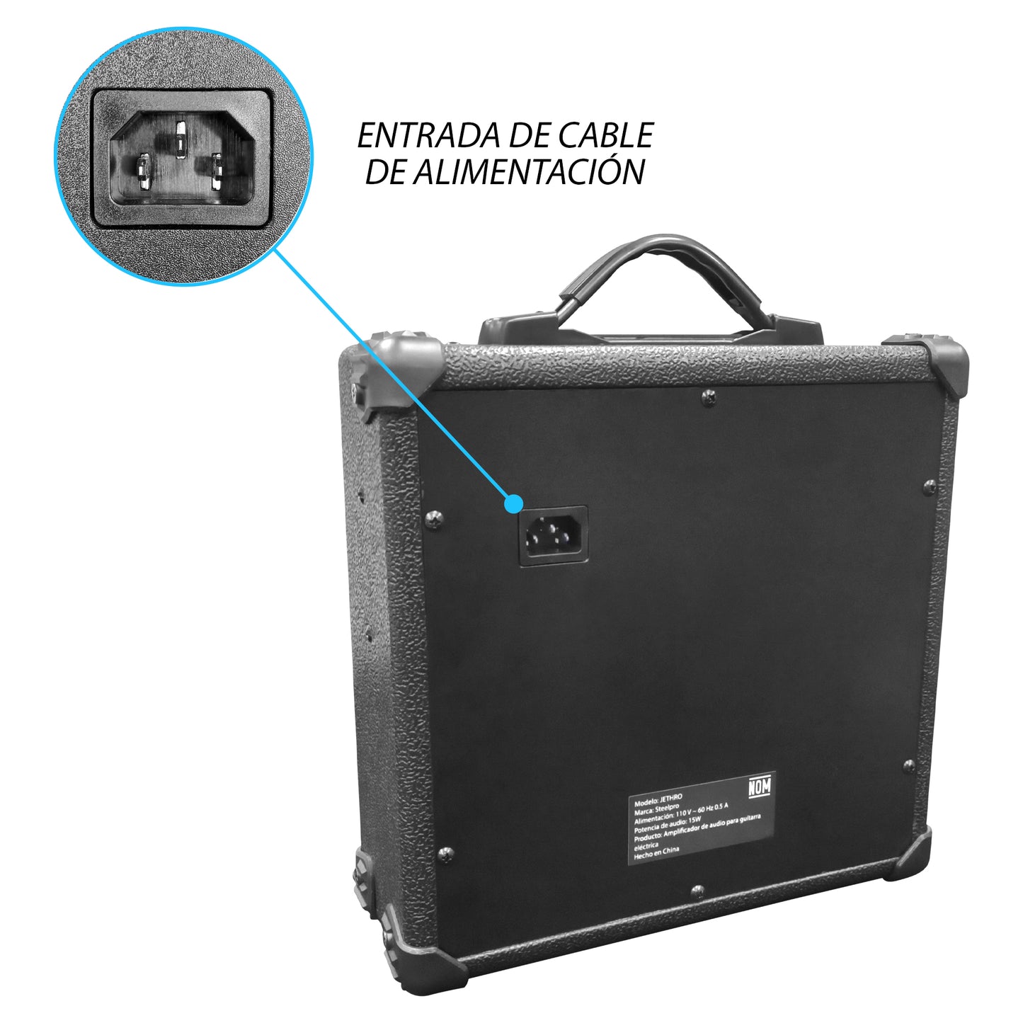 Paquete Guitarra Electrica Jethro 032-SK Series By Steelpro Str