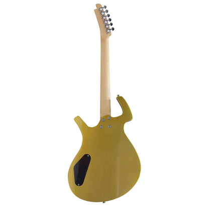 037-SK Kit Guitarra Eléctrica Gold Con Amplificador 20W y Accesorios Para Diestros Jethro By Steelpro