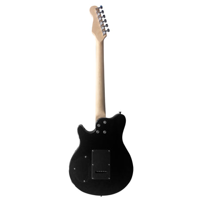 054-SK Kit Guitarra Eléctrica Black Veneer Con Amplificador 20W y Accesorios Para Diestros Jethro By Steelpro (Copia)