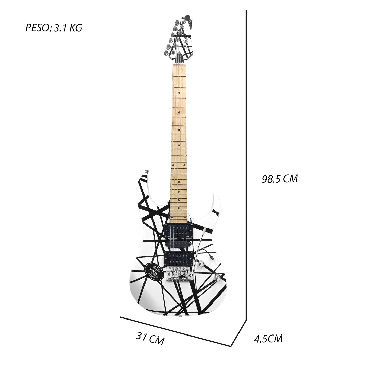 Paquete Guitarra Electrica Jethro 068-SK Series By Steelpro