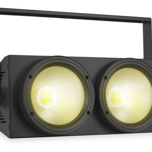 Blinder-2w Steelpro 2x100w Led Blanco Frio/calido