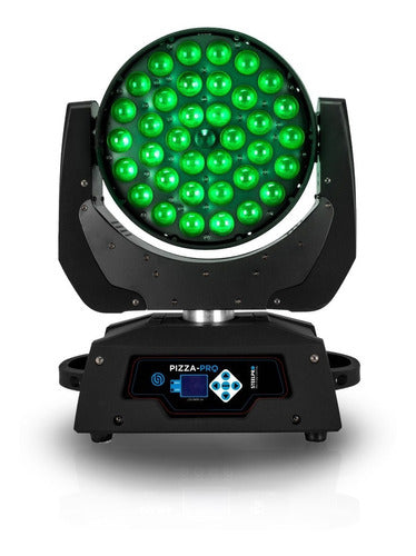 Case Cabezas Robóticas Led Wash/zoom Rgbw 36x15w Steelpro