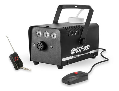 Camara De Humo 500w Alambrica Y Inalambrica C/leds Color Negro