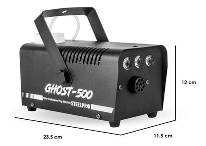 Camara De Humo 500w Alambrica Y Inalambrica C/leds Color Negro