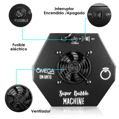 Maquina De Burbuja Eventos Dj Bubble Machine - Steelpro