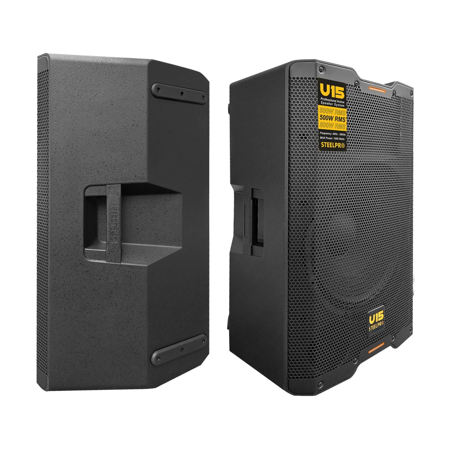 Bafle Profesional 15 Bi-amplificado Dsp 500w Rms Steelpro U15