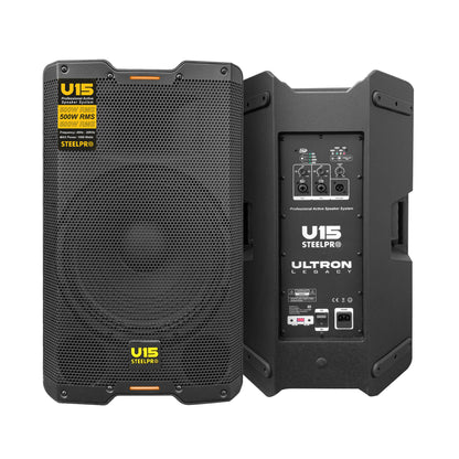 Bafle Profesional 15 Bi-amplificado Dsp 500w Rms Steelpro U15