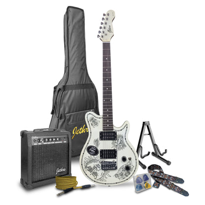 Paquete Guitarra Electrica Jethro 067-SK Series By Steelpro
