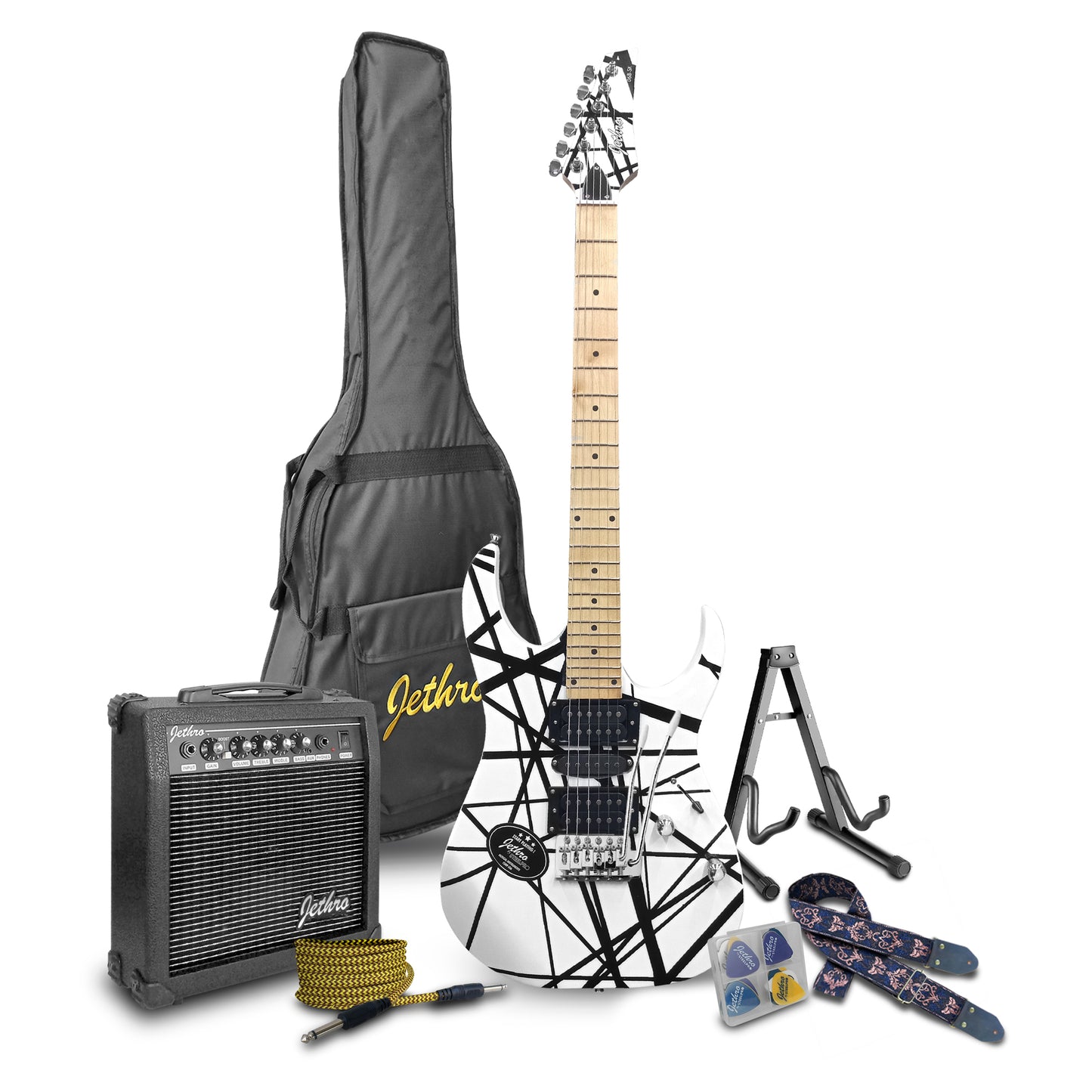 Paquete Guitarra Electrica Jethro 068-SK Series By Steelpro