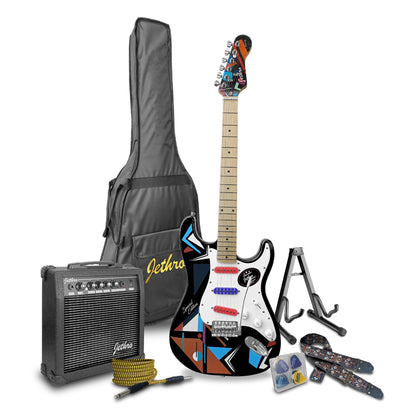 Paquete Guitarra Electrica Jethro 064-SK Series By Steelpro