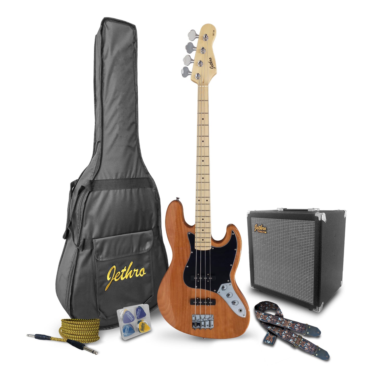 Paquete Bajo Eléctrico Jethro 507-SK Series By Steelpro