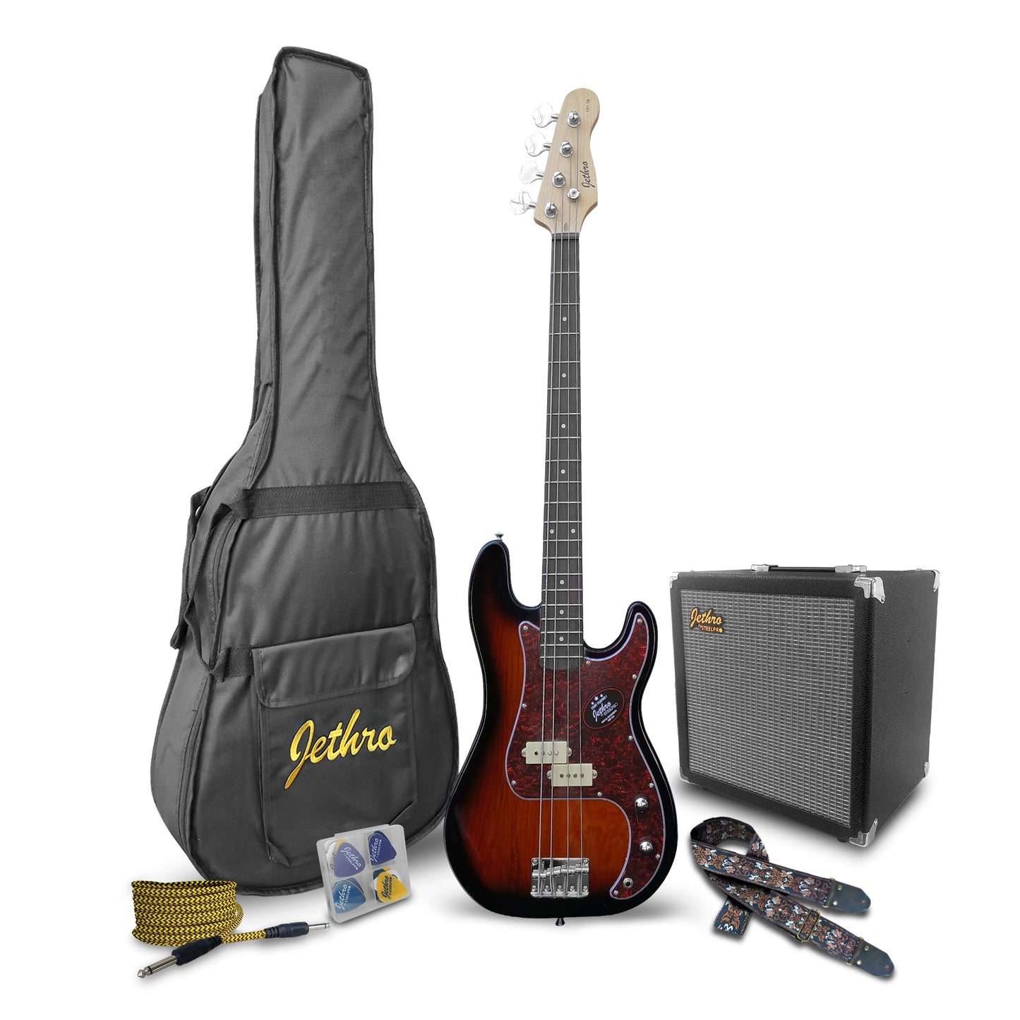 Paquete Bajo Electrico Jethro 501-SK Series By Steelpro