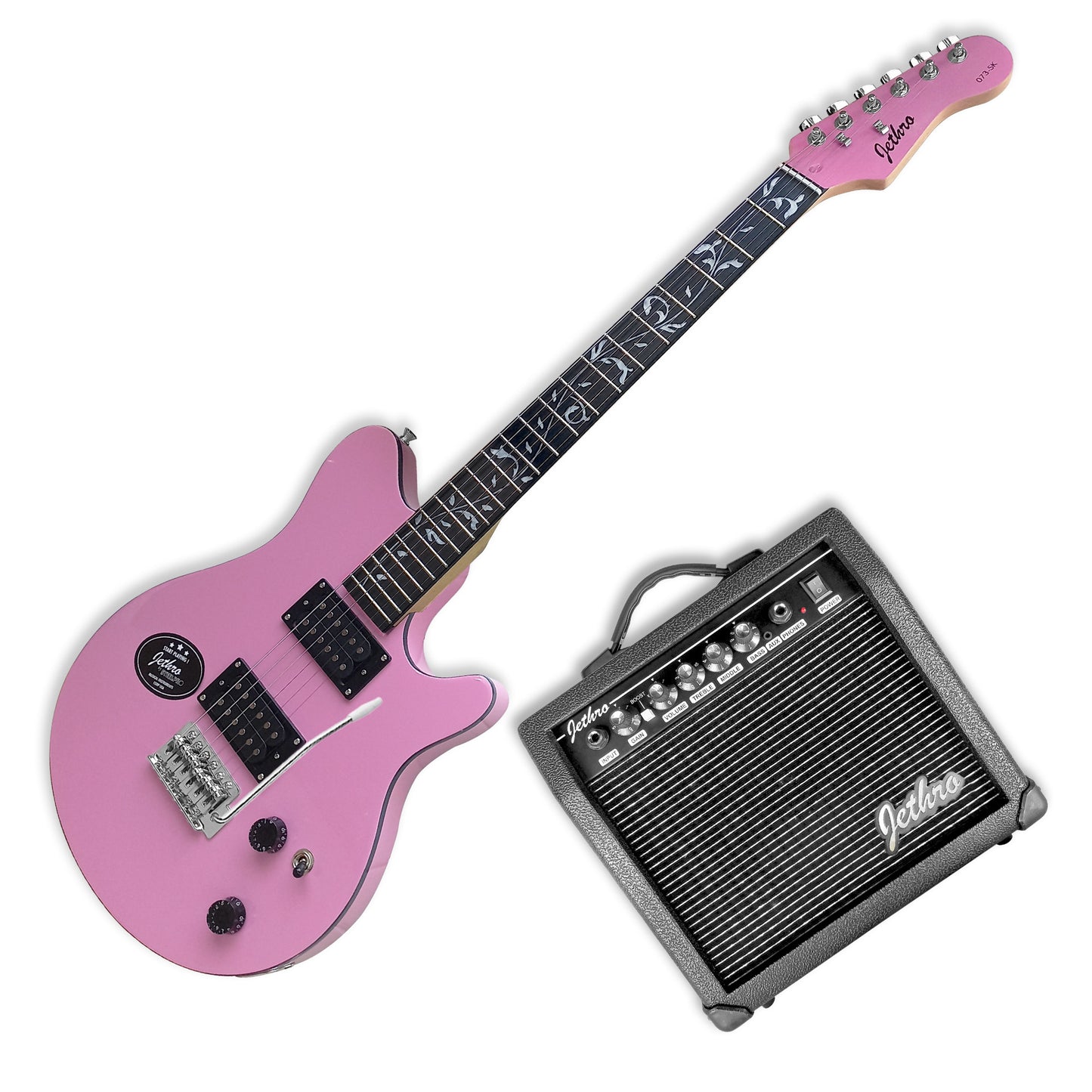 Paquete Guitarra Electrica Jethro 073-SK Series By Steelpro