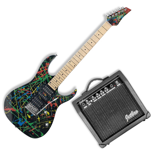 Paquete Guitarra Electrica Jethro 080-SK Series By Steelpro