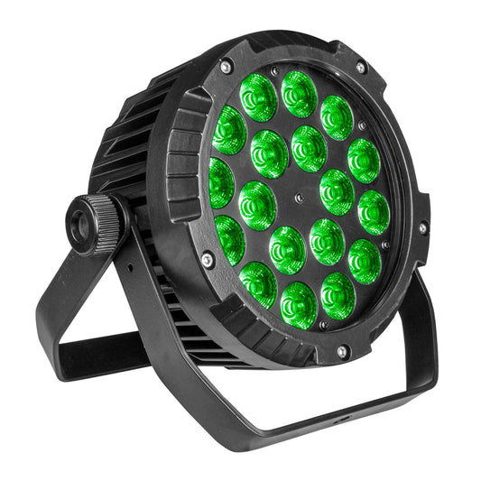 Cañón Led Par 15x18w Full Color Contra Agua Ip65 - Steelpro