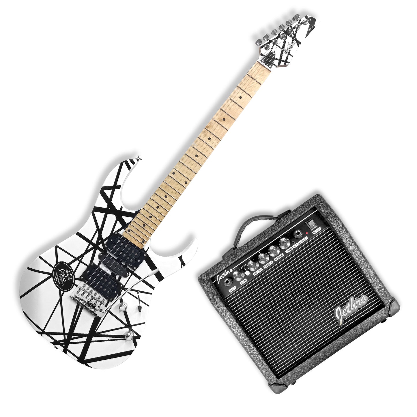 Paquete Guitarra Electrica Jethro 068-SK Series By Steelpro