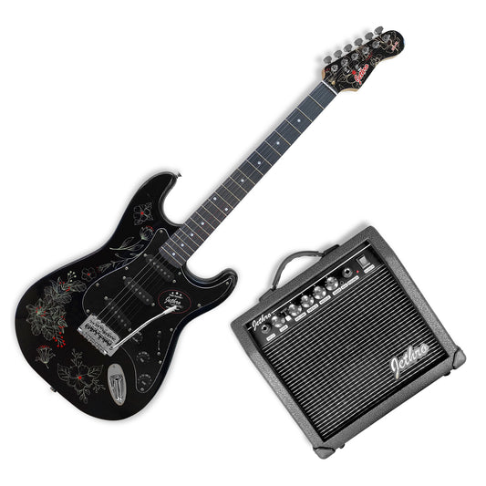 Paquete Guitarra Electrica Jethro 078-SK Series By Steelpro