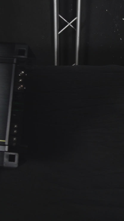 Amplificador Nano 1600 Steelpro para Subwoofer Monoblock Bass 1600W MAX 2 Ohm estable Alto Rendimiento Open Show, Crossover LPF/FULL, Bass Boost 12 dB, Fase Variable, Control de Bajos