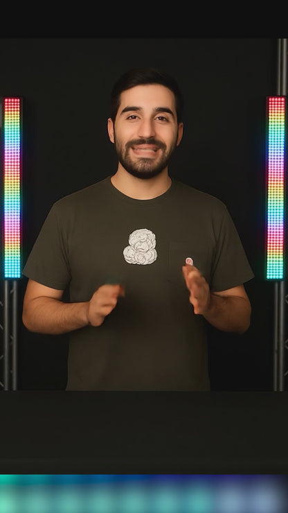 Barra LED 642-BAR (64x2W) RGB Full Color. Modos: DMX (hasta 26 ch), Auto y Audio. Incluye Dimmer y Estrobo. Ideal para escenarios. Medidas: 101.5x7x12cm. Peso: 2.18 Kg. Potencia y control profesional.