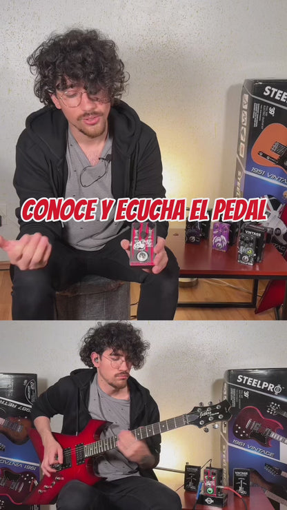 Pedal Para Guitarra Steelpro Wild Pig Distortion 9v