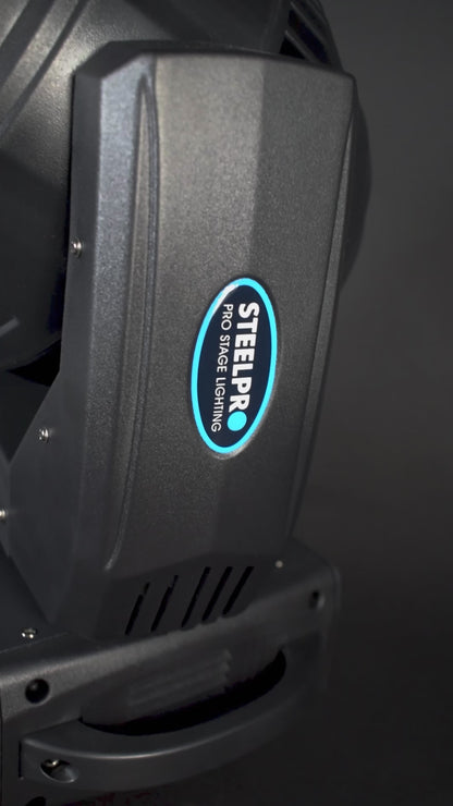 Case Cabezas Robóticas Led 19x15w Rgbw Efecto Wash Steelpro