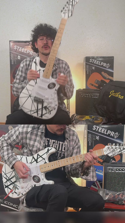 Paquete Guitarra Electrica Jethro 076-SK Series By Steelpro
