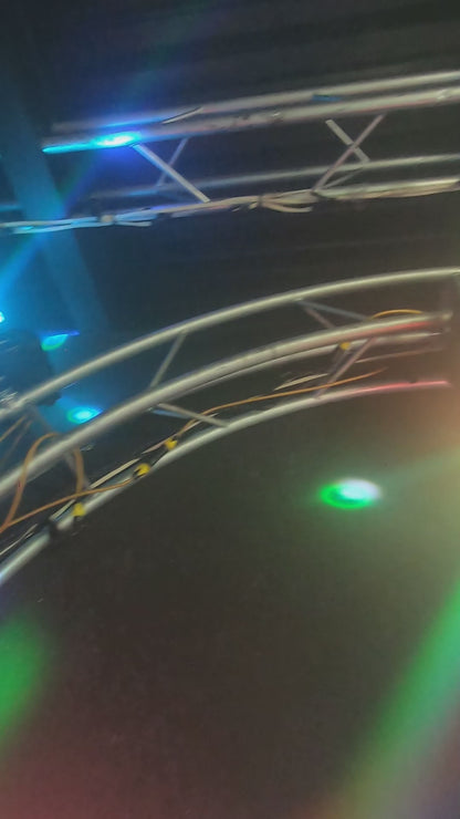 RETROBALL-H Cabeza Robótica Led Beam Aro Smd Rgbw 8x10 Steelpro