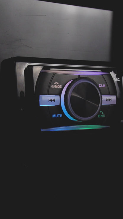 Steelpro Technologies Carbon-903b Autoestereo Bluetooth Usb Multicolor