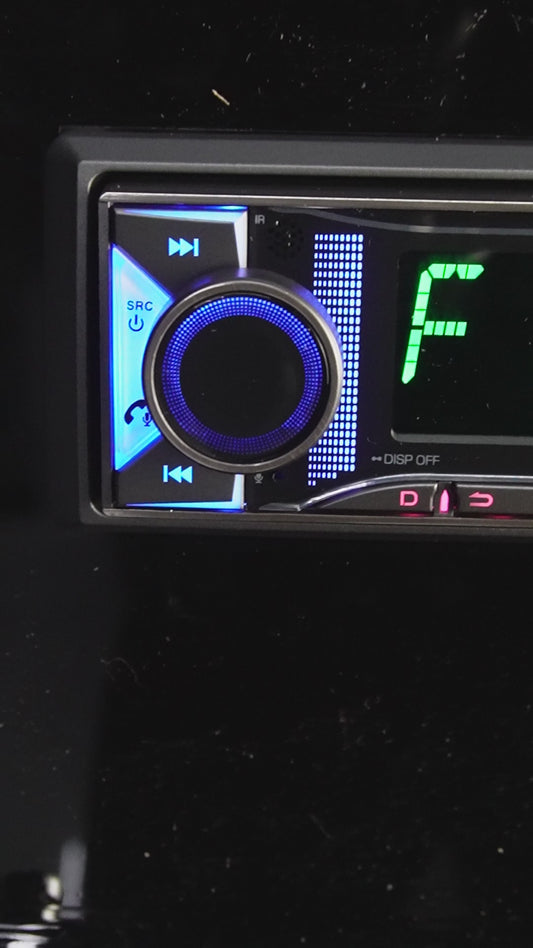 Autoestéreo 1 Din Axel AXEL-016DSP Bluetooth DSP App 4x100W RCA Subwoofer Carátula Desmontable
