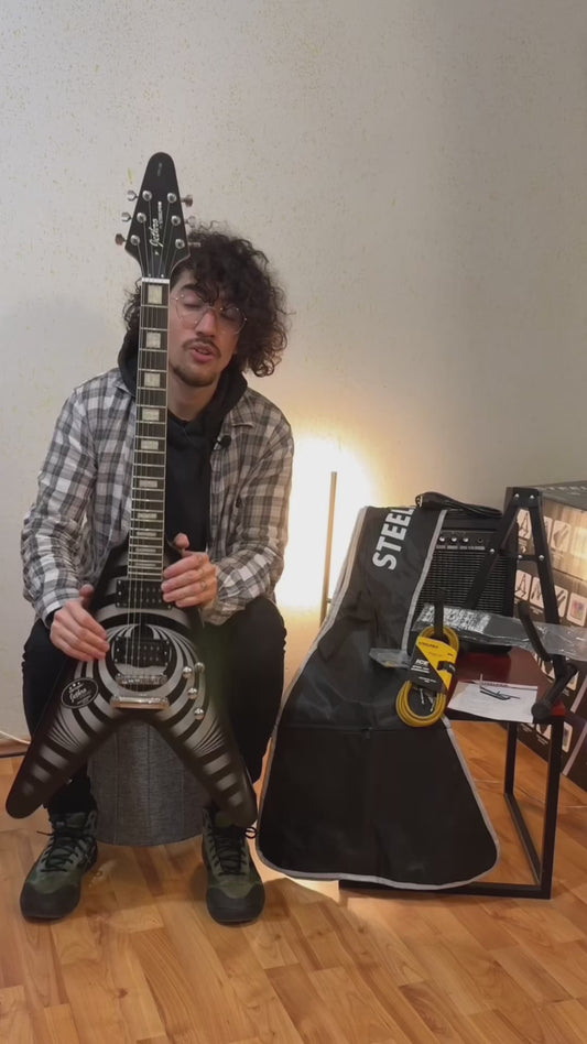 Paquete Guitarra Electrica Jethro 071-SK Series By Steelpro