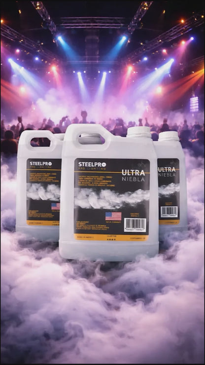 3 Líquidos Para Cámara De Humo Steelpro Ultra Niebla 1 Litro Color Incoloro