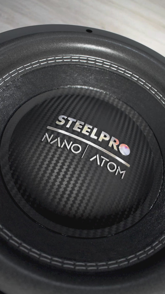 Subwoofer 12 PuLG 3500w Dustcap Fibra Carbono By Steelpro