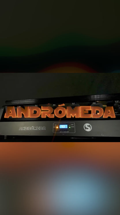 Barra Laser 3 En 1 Rgb Andromeda Steelpro 500mw X 6