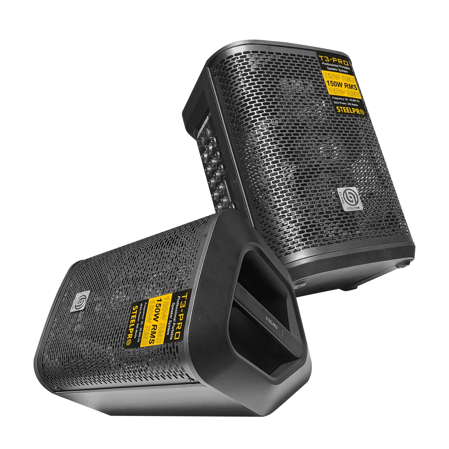 Bafle Amplificado Bluetooth Recargable 8puLG Steelpro T3-PRO